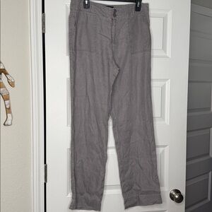 Tahari 100% Linen Pants